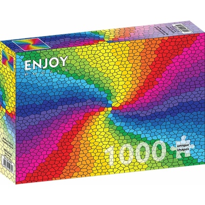 ENJOY Vitráž dúhový výbuch 1000 dielov