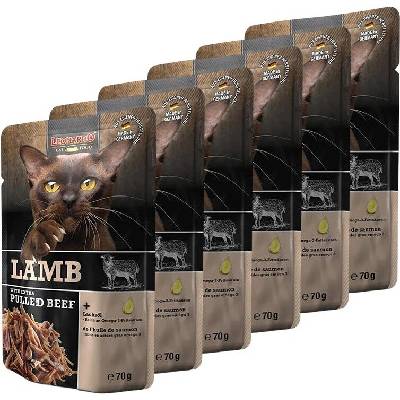 Leonardo Jehněčí s trhaným hovězím masem 6 x 70 g