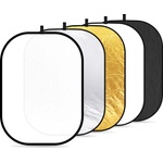 NEEWER 59"x79"/150x200cm light reflector for photography, portable 5 in 1 - 10071559 (10071559)