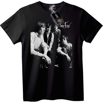 NOONEBRAND Тениска Pink Floyd Групова Снимка - 3XL, White