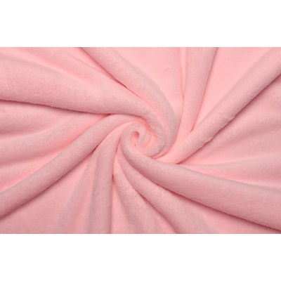 Coral fleece | WellSoft - Světle růžový
