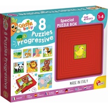 Liscianigioch Carotina Baby 9 Puzzle - Zvířátka