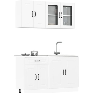 vidaXL Комплект кухненски шкафове от 4 части Kalmar, инженерно дърво (3314851)