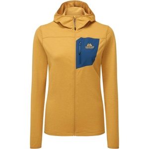 Mountain Equipment Дамско поларено яке Mountain Equipment Women's Lumiko Hooded Jacket Fleece jacket - Butterscotch / Maj - размер 36 (EU) (105-7225-0212)