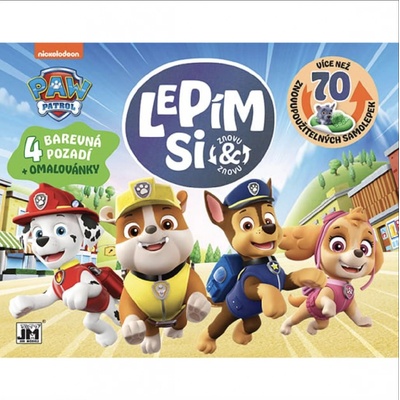 Lepím si zas a znovu Tlapkova patrola Paw Patrol – Zbozi.Blesk.cz