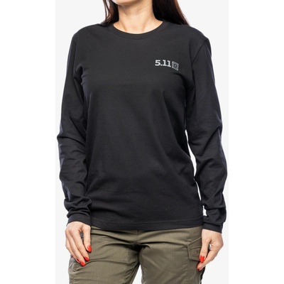 5.11 Dámské tričko All Bark Bite L/S Tee 019 Black