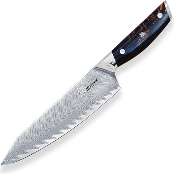 Dellinger Resin Future Kuchařský nůž Gold Chef Kiritsuke 205 mm