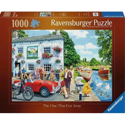 Ravensburger Пъзел Ravensburger от 1000 части - Тази, която избяга (12001174)