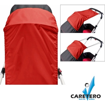 Caretero Sluneční clona Červená
