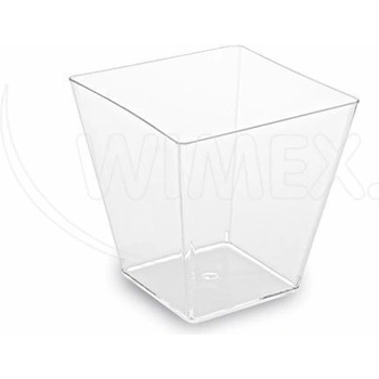 WIMEX s. r. o WIMEX s. r. o. Чаши за храна (PS) квадратни прозрачни 50 x 50 x 45 мм 60 ml [50 бр. ]