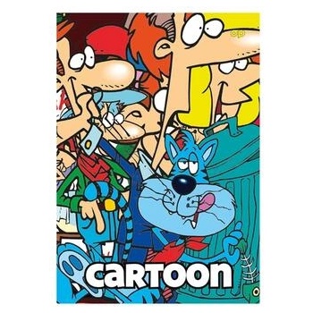 Тетрадка, A5, големи квадратчета 8 x 8 mm, офсетова хартия, мека корица, 20 листа (A5_20S_G_OF_T)