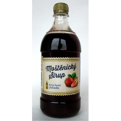 Moštěnický sirup Jahoda 0,7 l