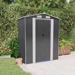 HABA Градинска барака антрацит 192x108x223 см поцинкована стомана (V319271)