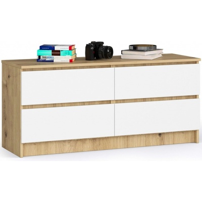 Ak furniture Kuba 120 cm 4 šuplíky