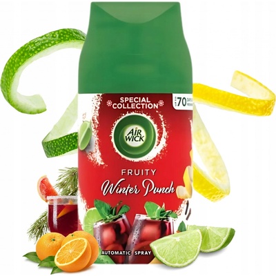 Air Wick Freshmatic Zimní punč náhradní náplň 250 ml – Zboží Dáma Air Wick Freshmatic Zimní punč náhradní náplň 250 ml – Zboží Dáma