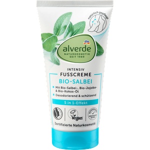 alverde NATURKOSMETIK крем за крака с градински чай 5в1, 75 ml (1450677)
