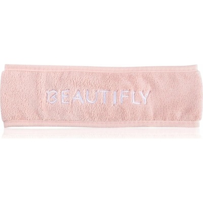Beautifly Hair Treatment band kozmetická čelenka Pink 1 ks