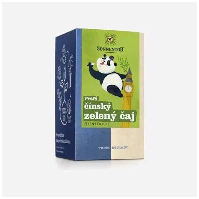 Sonnentor Zelený čaj jemný čínský 6 x 27 g