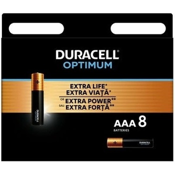 DURACELL Optimum AAA 8 ks 42393
