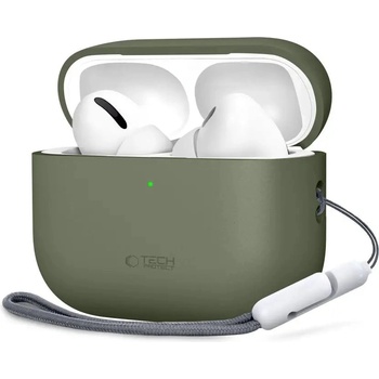 Tech-Protect Силиконов калъф Tech-Protect за AirPods Pro 3 - зелен (5906302333073)