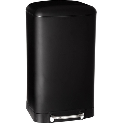 5five Simply Smart Odpadkový koš s víkem koš na odpadky černý 32 x 61 x 34 cm