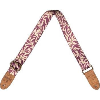 Cascha CUS-VC4 Vegan Cork Mauve Leaves Колан за укулеле (CUS-VC4)