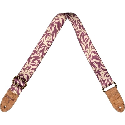 Cascha CUS-VC4 Vegan Cork Mauve Leaves Колан за укулеле (CUS-VC4)