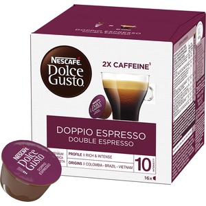 NESCAFÉ | Doppio Espresso - 16 капсули за Nescafé® Dolce Gusto