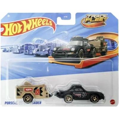 Mattel Hot Wheels auto s přívěsem Porsche 911 Off-Roader