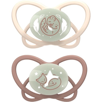 NIP Бебешка залъгалка NIP Green - My Butterfly Night, 16-32 м, 2 броя, бежови (4000821426306)