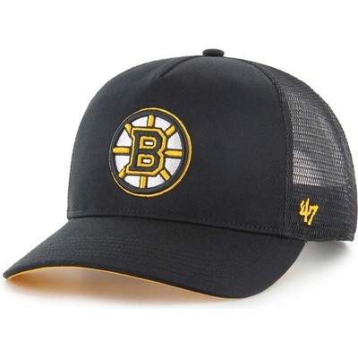 47 brand Шапка с козирка 47 brand NHL Boston Bruins в черно с апликация H-MSHTC01GWP-BKA (H.MSHTC01GWP.BKA)