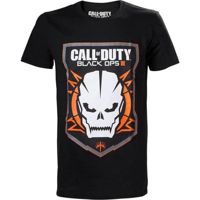 Call of Duty Black Ops 3 Game Logo with Skull