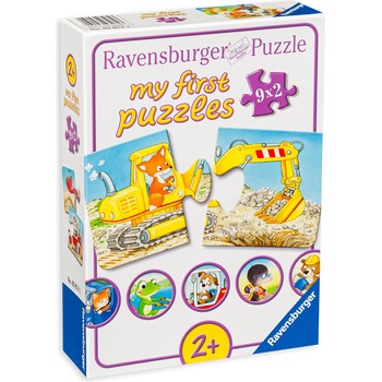 Ravensburger Пъзел Ravensburger от 18 части - Животни (03074)