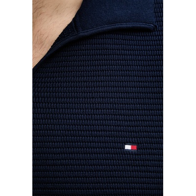 Tommy Hilfiger тениска с яка мъжка от памук (MW0MW43243)
