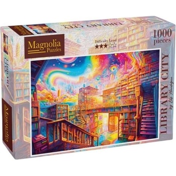 Magnolia Пъзел Magnolia от 1000 части - Магията на книгите (8605)