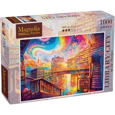 Magnolia Пъзел Magnolia от 1000 части - Магията на книгите (8605)