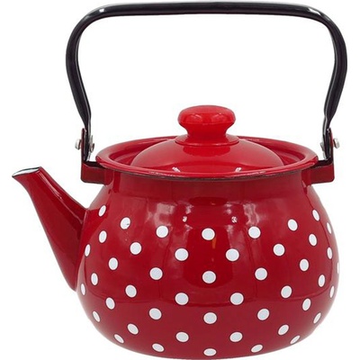 Toro Smaltovaná konvice puntíky 2,5l – Zbozi.Blesk.cz