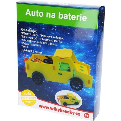 Wiky Kreatívny set Auto na baterky