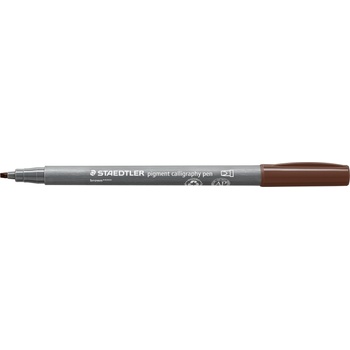 STAEDTLER Калиграфски флумастер Staedtler Pigment 375, кафяв (31660-А-КАФЯВ)