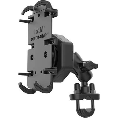 RAM® zostava - veľký držiak Quick-Grip™ s Vibe-Safe™ so krátkym ram. a U-Bolt na priemer 0,50 "až 1,2
