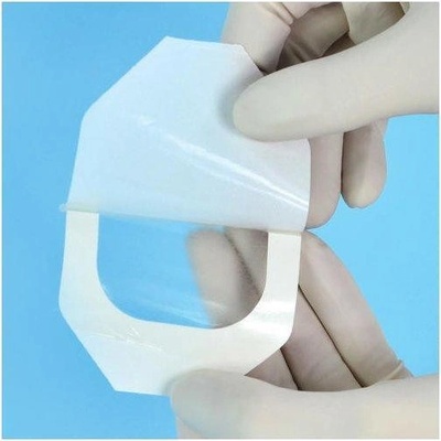 ZARYS ElastoDERM F fóliové krytí s rámečkovým typem aplikace 10 cm x 12 cm sterilní