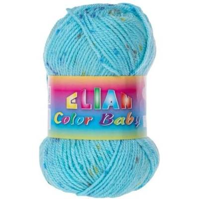 VSV Pletací příze Elian Color Baby - 138 modrá