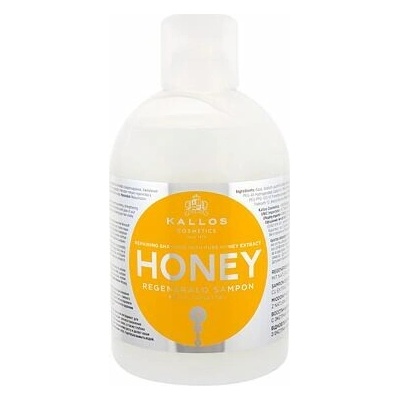 Kallos Cosmetics Honey regenerační šampon s medovým extraktem 1000 ml