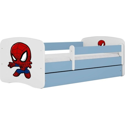 Kocot kids Babydreams Spiderman modrá se šuplíkys matrací