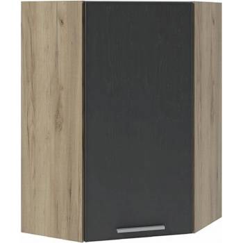 ЕВРОМАР Ъглов горен кухненски шкаф sky loft В-60/60/93 (005.002.3304)