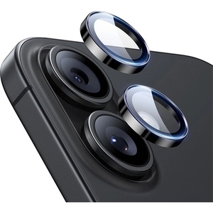 ESR iPhone 17 ESR ARMORITE защитно стъкло за камера 2.5D, само обектив + рамка, ЧЕРНО GP-181221 (GP-181221)