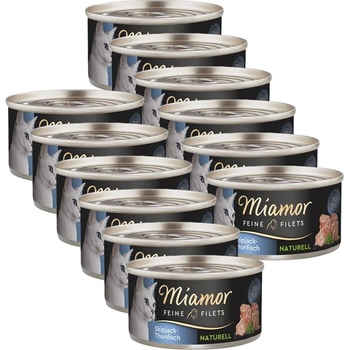 Miamor Feine Filets Naturell тонзон 12 x 80 г