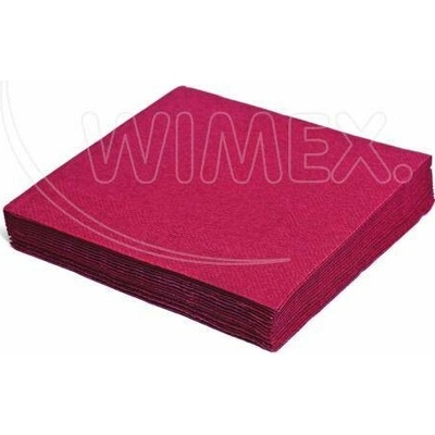 PAP FSC Ubrousek Mix 2V vínový 24x24 cm 250 ks