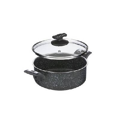 KOLIMAX BLACK GRANITEC Rajnica BLACK GRANITEC s pokrievkou, priemer 22cm, objem 3.0l