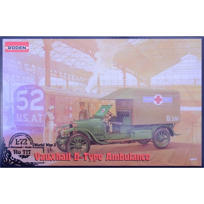 Roden Vauxhall D Type Ambulance 1:72